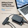 Vention Hub USB 2.0 CHMBF de 4 Puertos Negro